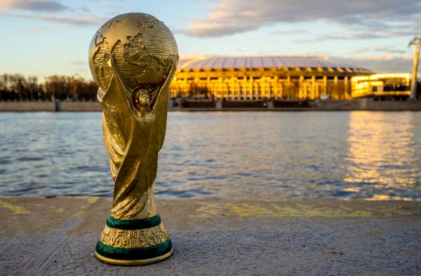 O início da Copa do Mundo