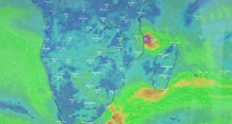 Tempestade ELOISE atingira a costa Moçambicana neste fim-de-semana